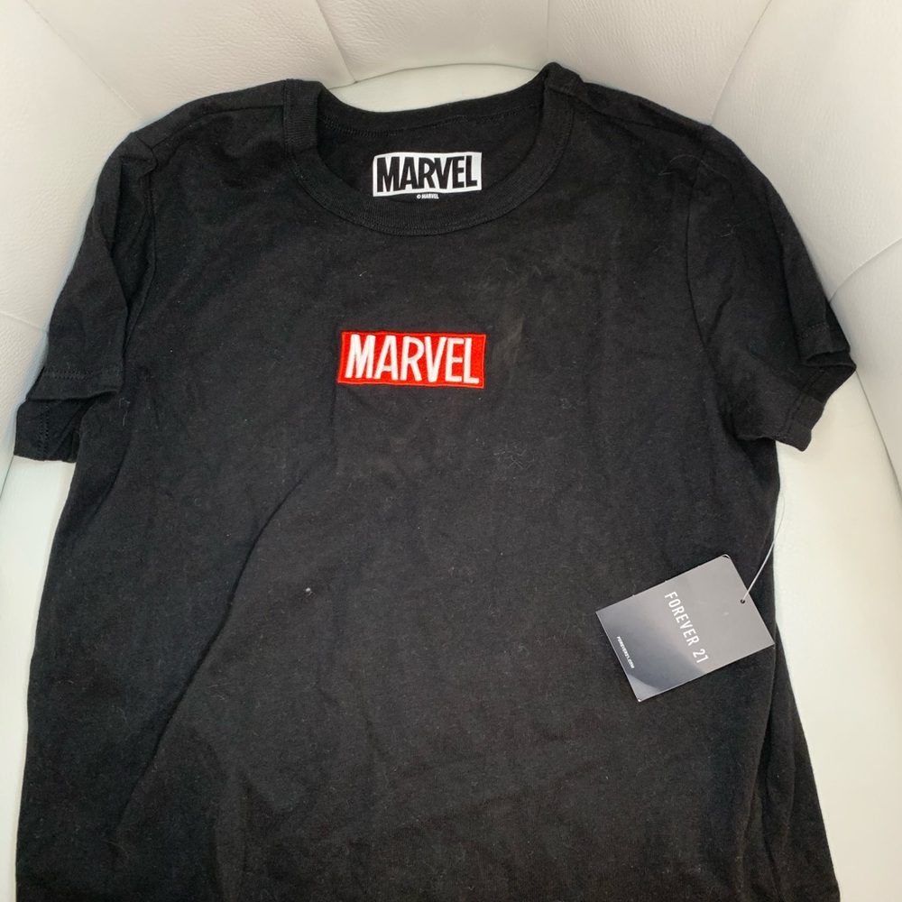 marvel stitched tee shirt